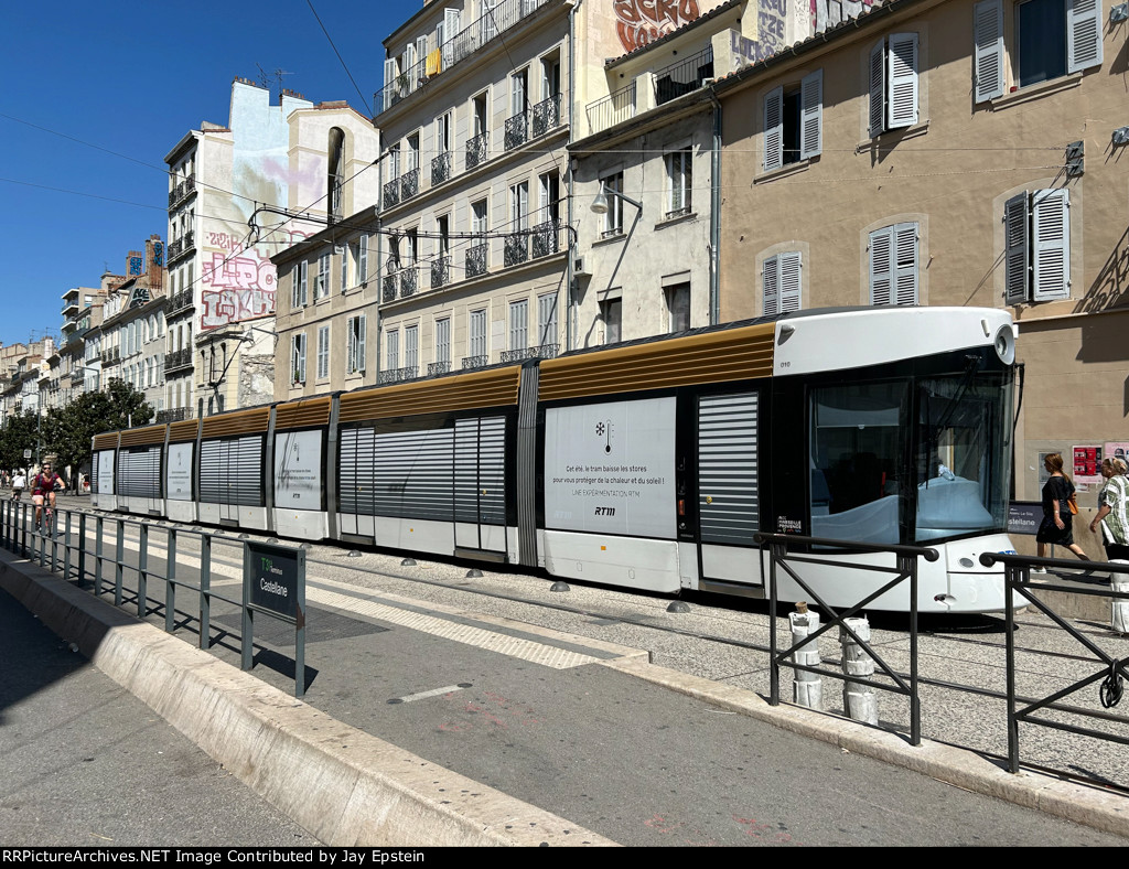 Bombardier Flexity tram at Castellane